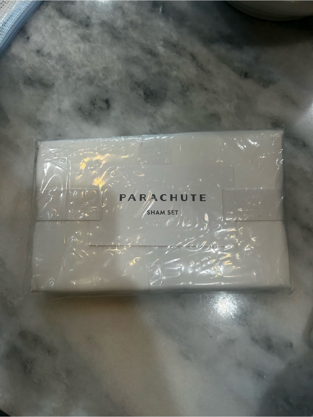 NWT Parachute White Sateen Standard Sham Set - Crisp White Bed Shams